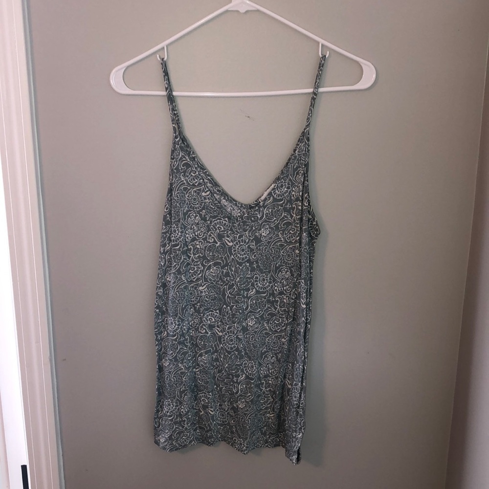 Floral tank top